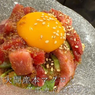 本日のおすすめ ︎熊本　アオリイカ造り ︎高知　カツオたたき ︎…