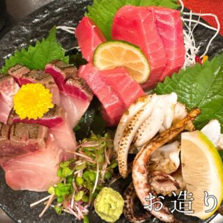 本日のおすすめ ︎明石　サワラ焼き霜造り ︎長崎　戻…